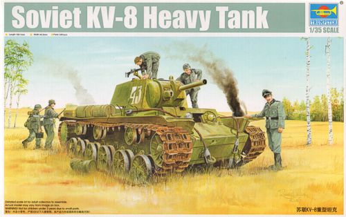Trumpeter 1:35 - KV-8 Soviet Heavy Tank