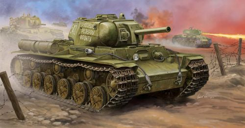 Trumpeter 1:35 - KV-8S Soviet Heavy Tank