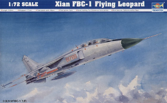 Trumpeter 1:72 - Xian FBC-1 Flying Leopard