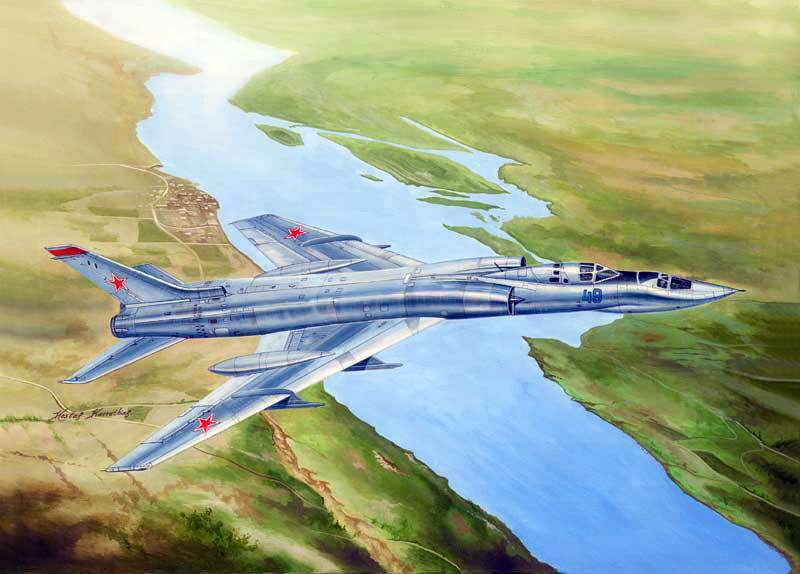 Trumpeter 1:72 - Tu-128UT Fiddler