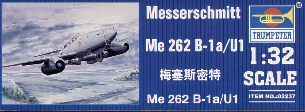 Trumpeter Messerschmitt Me-262B-1a/U1- TU02237 - Aircraft Kits