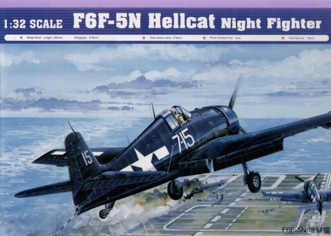 Trumpeter 1:32 - Grumman F6F-5N Hellcat