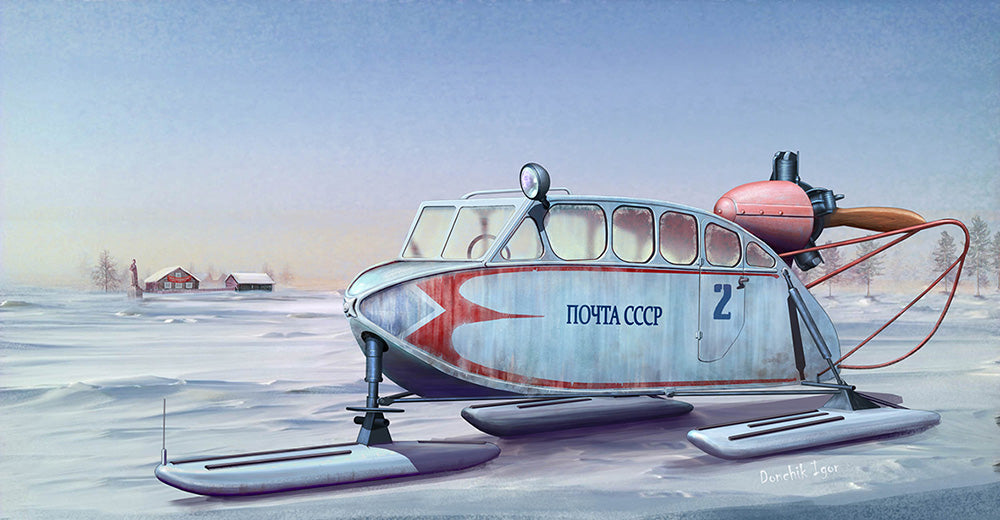 Trumpeter 1:35 - Soviet NKL-6 Aerosan