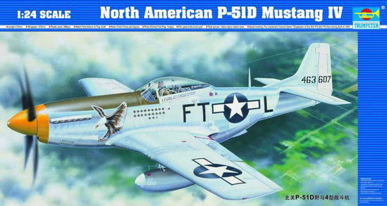 Trumpeter 1:24 - North American P-51D Mustang IV