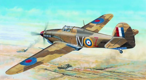 Trumpeter Hawker Hurricane Mk.IID - TU02417 - Aircraft Kits