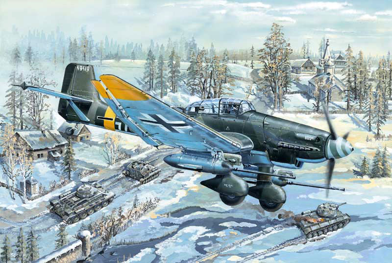 Trumpeter Junkers Ju-87G-2 'Stuka'- TU02425