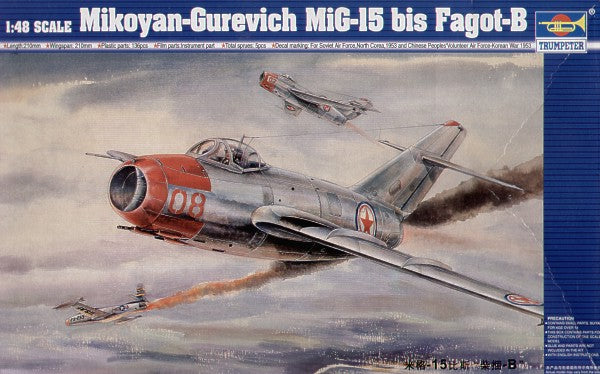 Trumpeter 1:48 - Mikoyan MiG-15bis Fagot-B