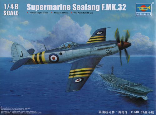 Trumpeter 1:48 - Supermarine Seafang F Mk.32