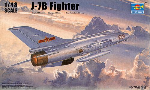 Trumpeter 1:48 - Chinese J-7B Chengdu Fighter