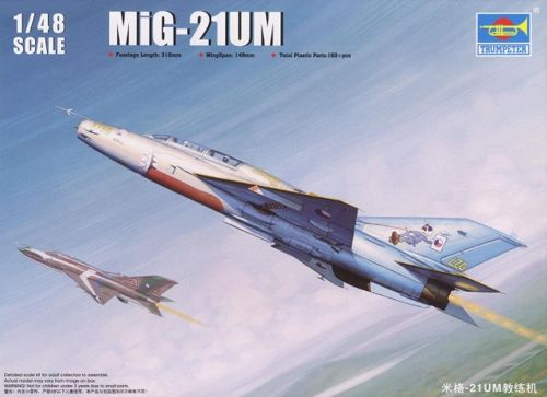 Trumpeter 1:48 - Mikoyan MiG-21UM Fishbed