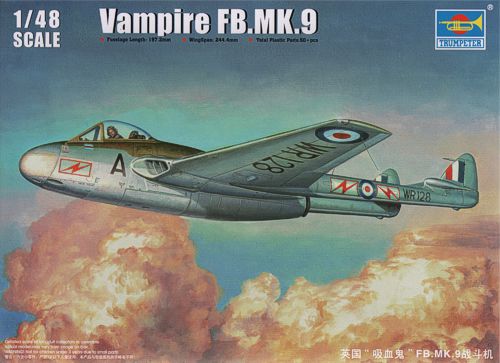 Trumpeter 1:48 - Vampire FB.Mk.9