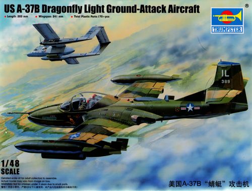 Trumpeter 1:48 - Cessna A-37B Dragonfly