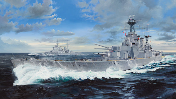 Trumpeter 1:200 - HMS Hood Battle Cruiser