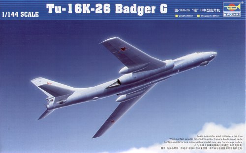 Trumpeter 1:144 - Tupolev Tu-16K Badger G