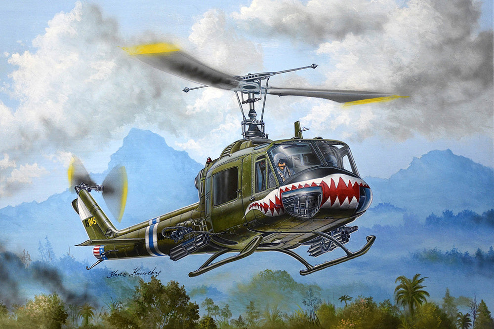 Trumpeter 1:35 - UH-1B Huey Gunship