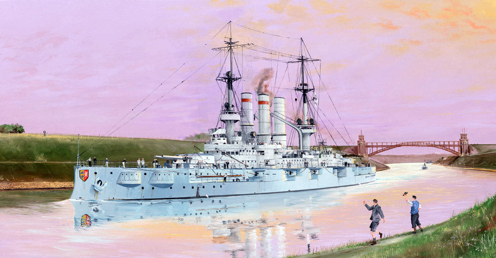 Trumpeter 1:350 - Schlesig- Holstein Battelship 1908