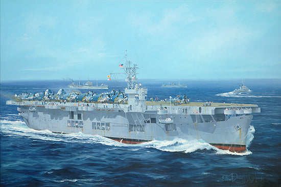 Trumpeter 1:350 - USS CVE-26 Sangamon