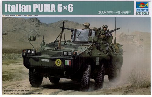 Trumpeter 1:35 - Puma 6 6 Wheeled AFV