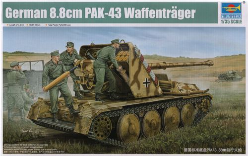 Trumpeter 1:35 - Waffentrager 8.8cm Pak 43 SPG
