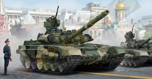 Trumpeter 1:35 - T-90A Russian MBT (Welded turret)