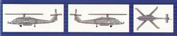 Trumpeter 1:350 - Sikorsky HH-60H Rescue Hawk (6 pcs)