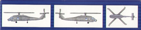 Trumpeter 1:350 - Sikorsky Sh-60B Seahawk (6 pcs)