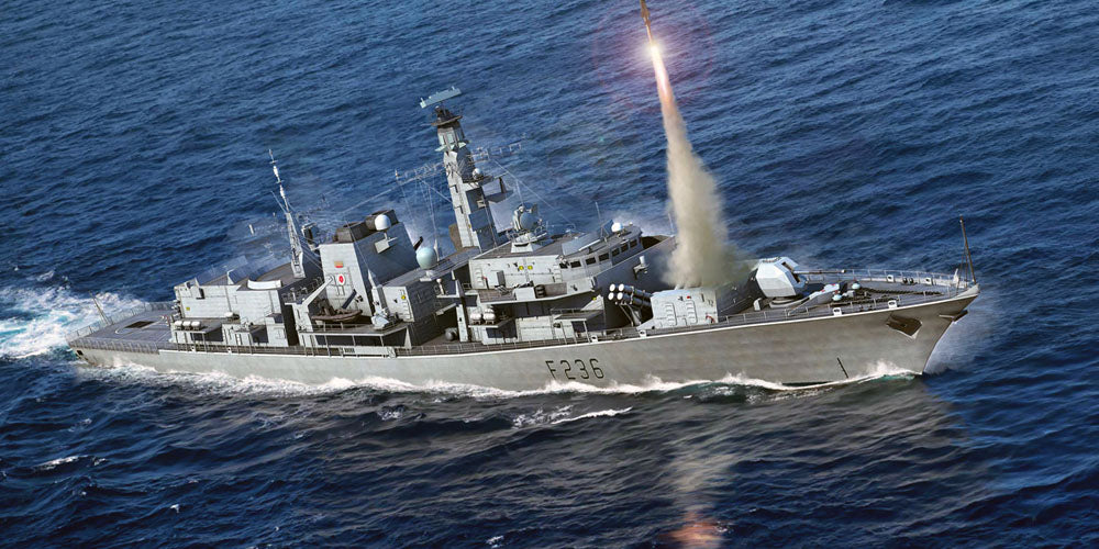 Trumpeter 1:700 - HMS Type 23 Frigate-Montrose (F236)