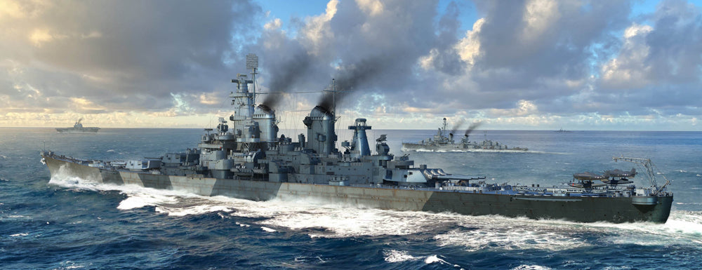 Trumpeter 1:700 - USS Iowa BB-61