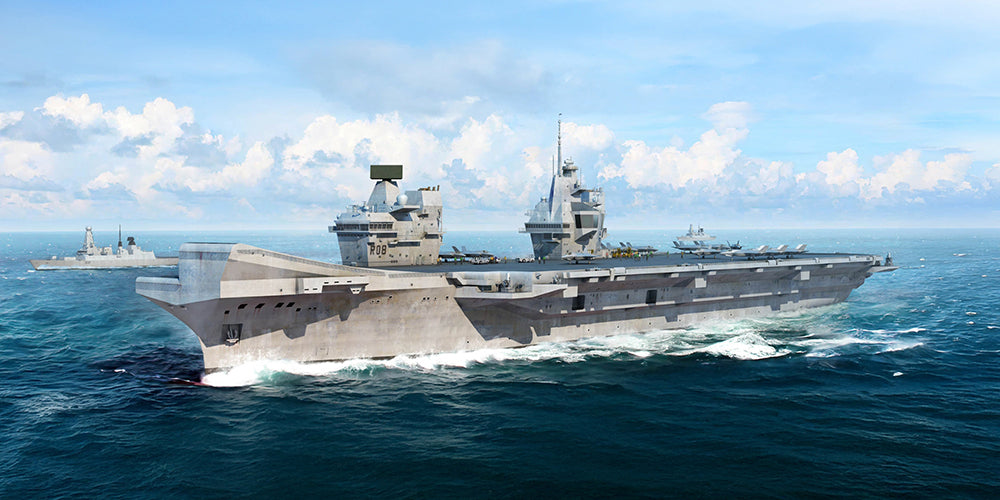 Trumpeter Royal Navy HMS Queen Elizabeth R08 Aircraft Carrier
