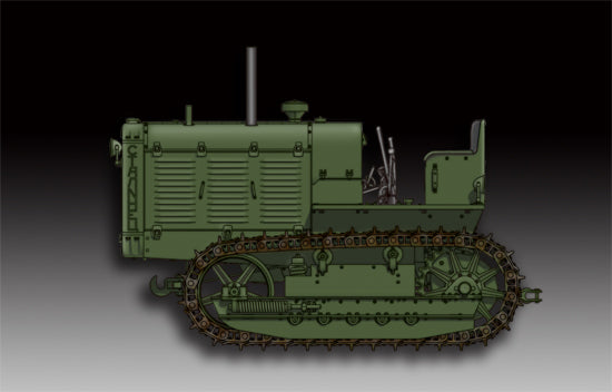 Trumpeter 1:72 - ChTZS-66 Russian Tractor