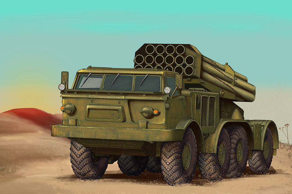 Trumpeter 1:72 - 9P140 TEL of 9K57 Uragan Multiple Launch