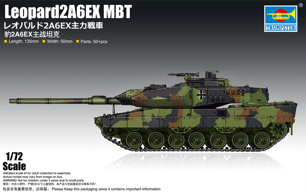 Trumpeter 1:72 - Leopard 2A6EX MBT