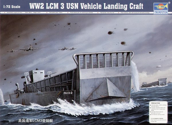 Trumpeter 1:72 - LCM3 USN WWII Landing Craft