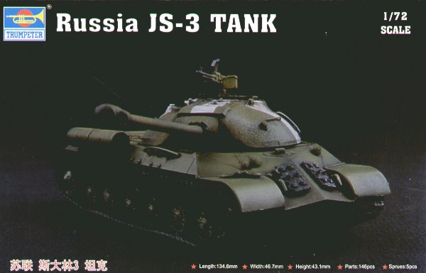 Trumpeter 1:72 - JS-3 Russian Tank
