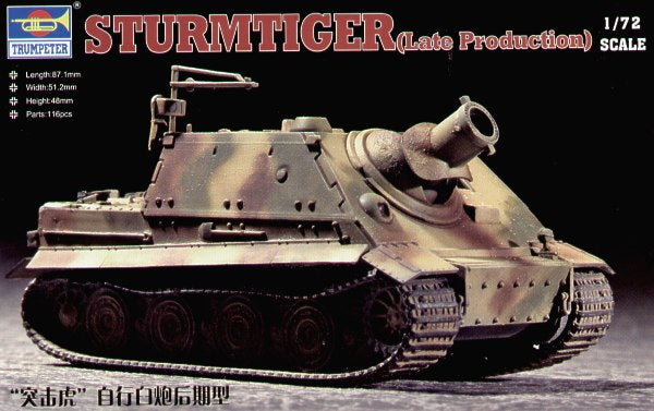 Trumpeter 1:72 - Sturmtiger (Late production)
