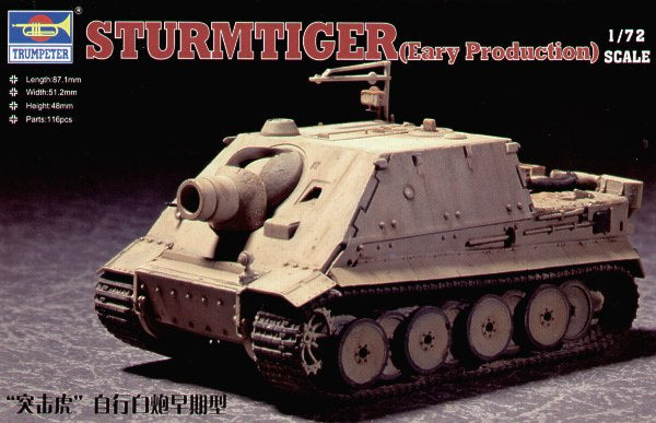 Trumpeter 1:72 - Sturmtiger Assault Gun (Early)