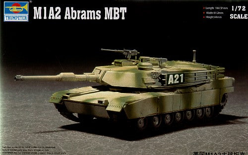 Trumpeter 1:72 - M1A2 Abrams Main Battle Tank