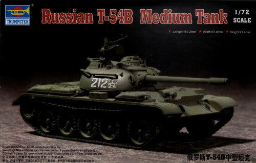 Trumpeter 1:72 - T-54B Russian Medium Tank