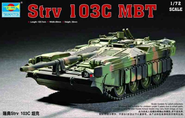 Trumpeter Trumpeter Swedish Army Strv 103C Main Battle Tank PKTM07298