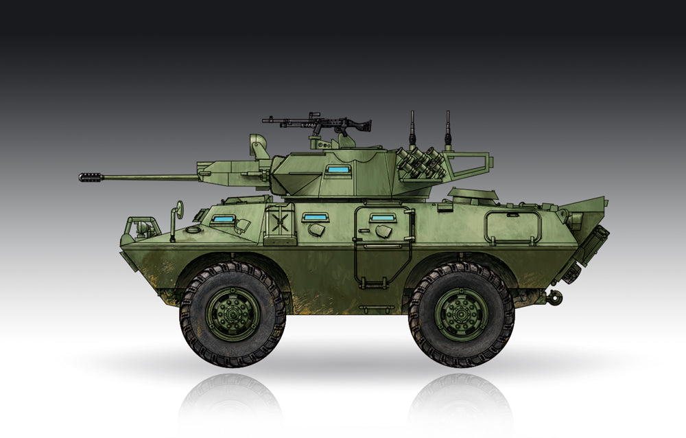 Trumpeter 1:72 - V-150 Commando w/ 20mm Cannon