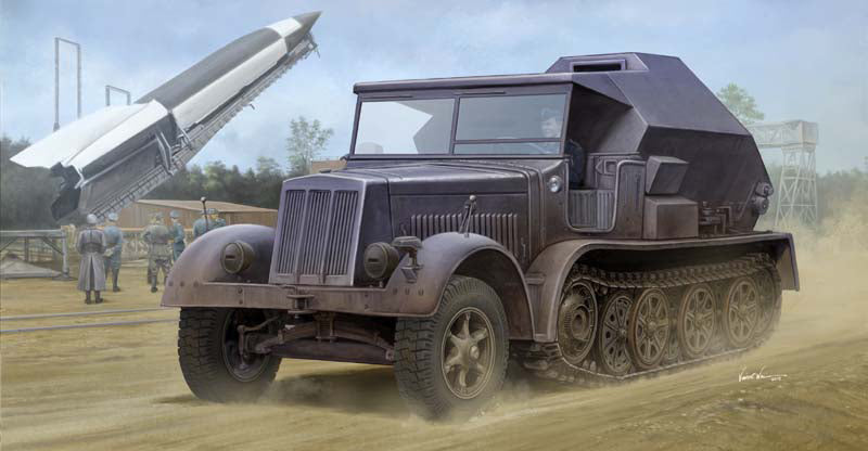 Trumpeter 1:35 - Sd.Kfz. 7/3 Half-Track Artillery Tractor