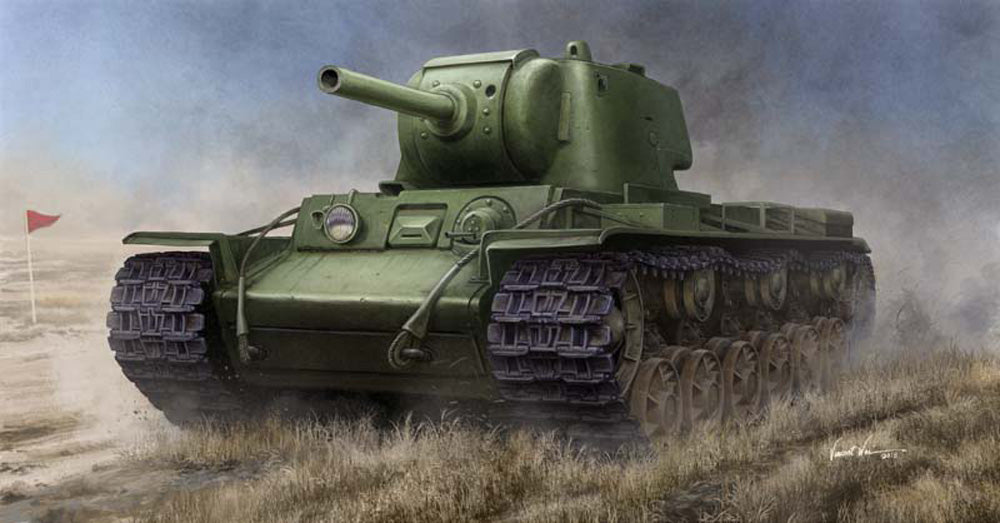 Trumpeter 1:35 - Russian KV-9 Heavy Tank
