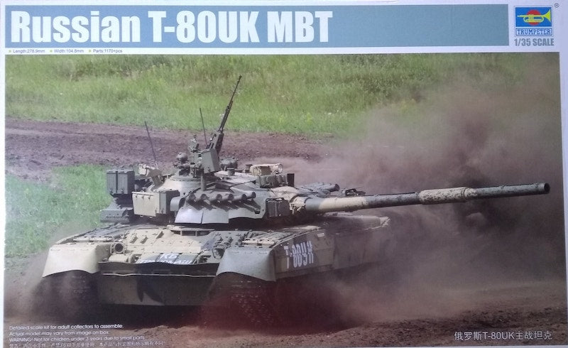 Trumpeter 1:35 - Russian T-80UK MBT