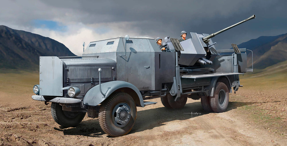 Trumpeter 1:35 - L4500A mit 3.7cm Flak 37