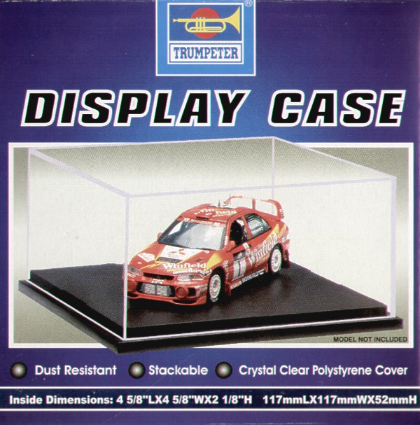 Trumpeter Display Cases - 117mm x 117mm x 52mm