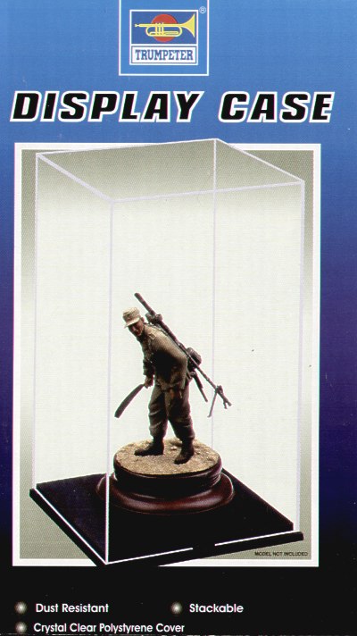 Trumpeter Display Cases - 117mm x 117mm x 206mm