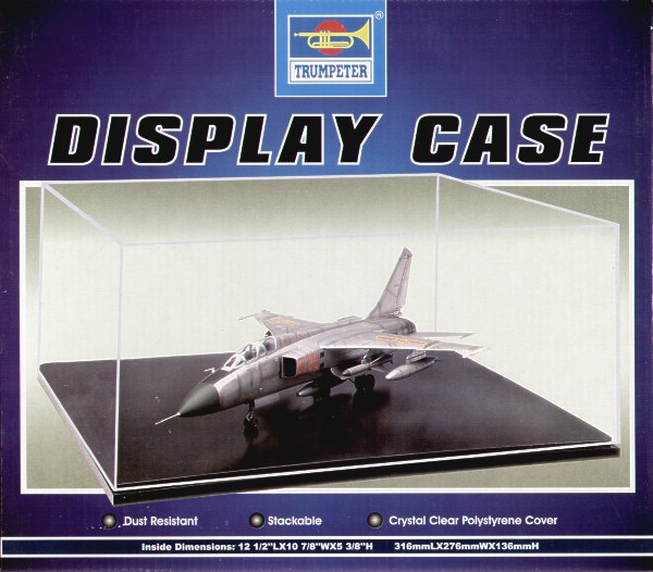 Trumpeter Display Cases - 316mm x 276mm x 136mm