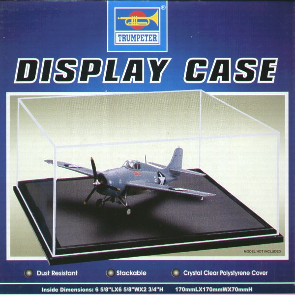 Trumpeter Display Cases - 170mm x 170mm x 70mm