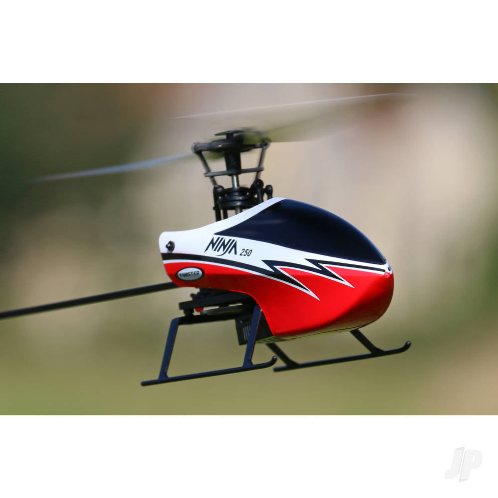 Twister Ninja 250 Flybarless Helicopter with 6-Axis Stabilisation and Alti - TWST1001R 12