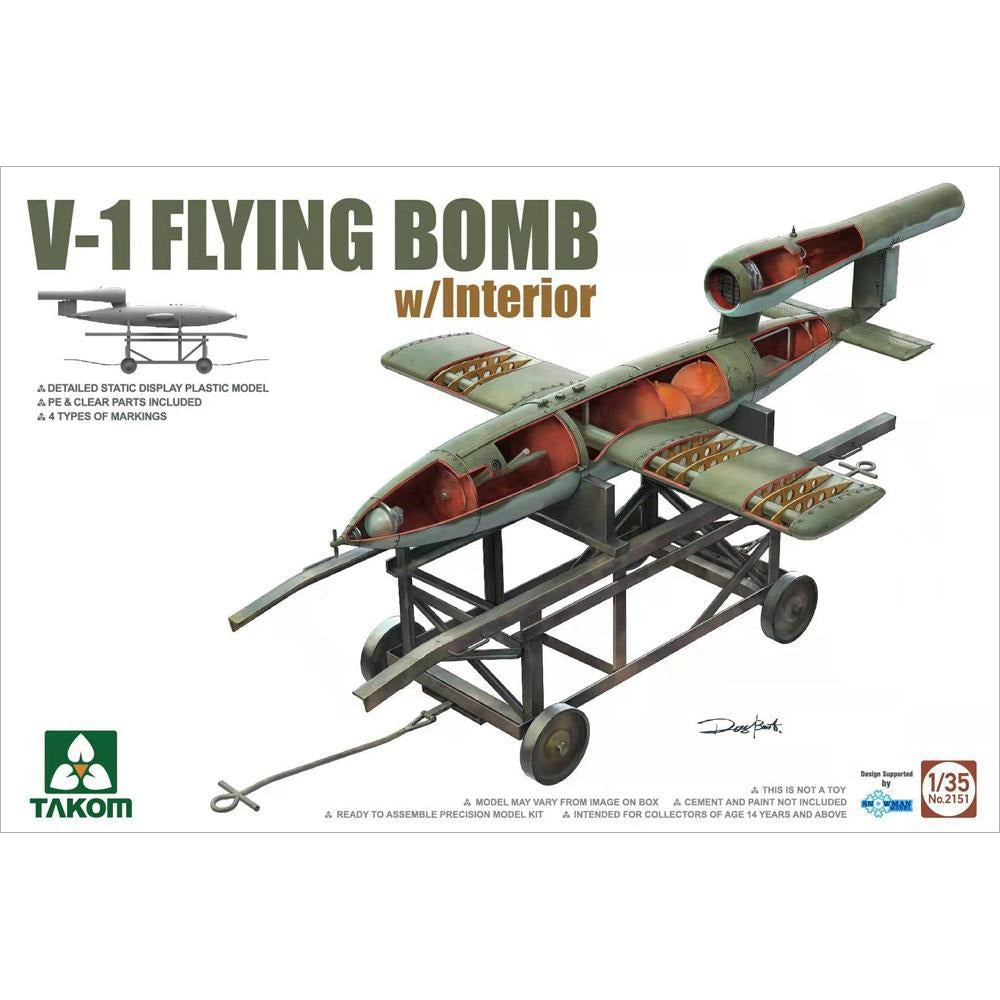 Takom 1/35 V-1 Flying Bomb with Interior 2151